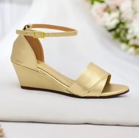 Ankle wedge sandal