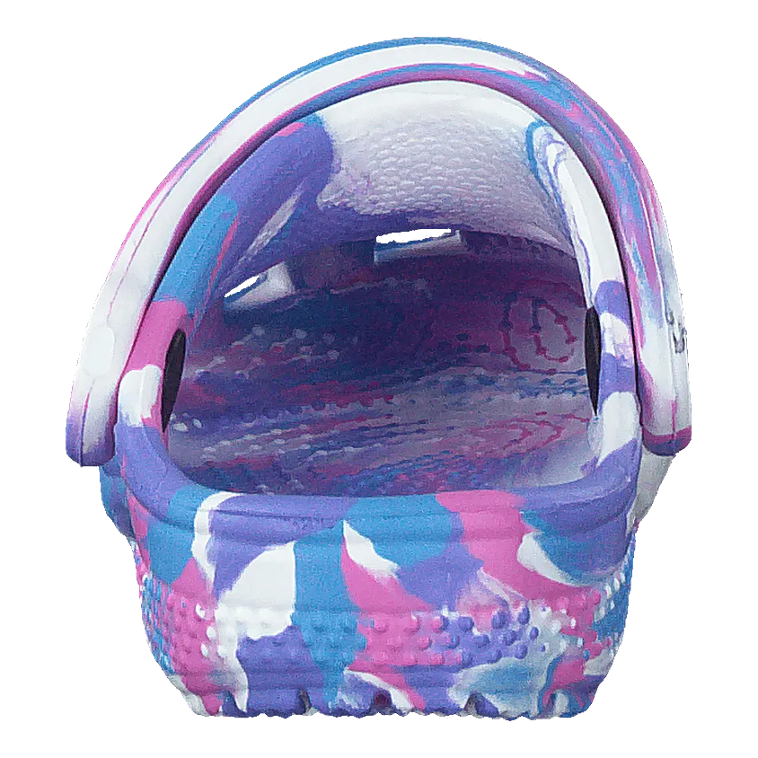 Classic Marbled Clog T White/pink