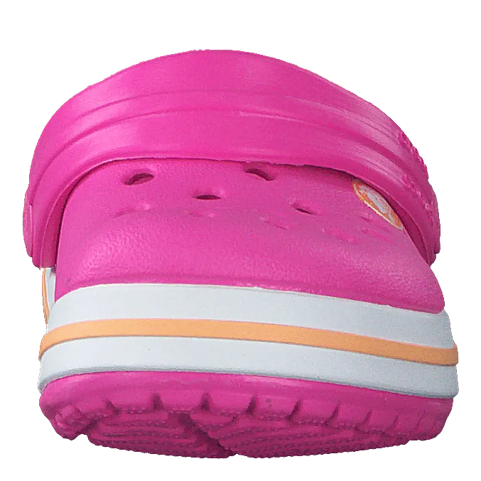 Crocband Clog Kids Electric Pink/Cantaloupe